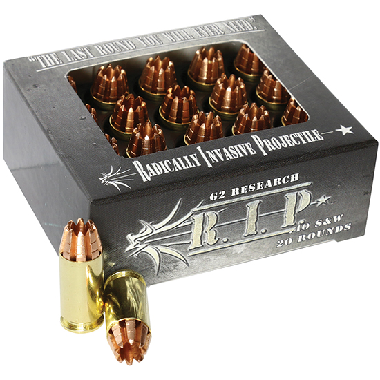 G2R RIP 40SW 115GR 20/25  - Ammunition